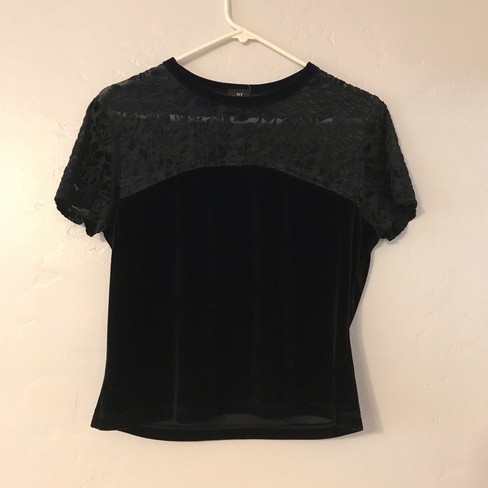 Velvet top